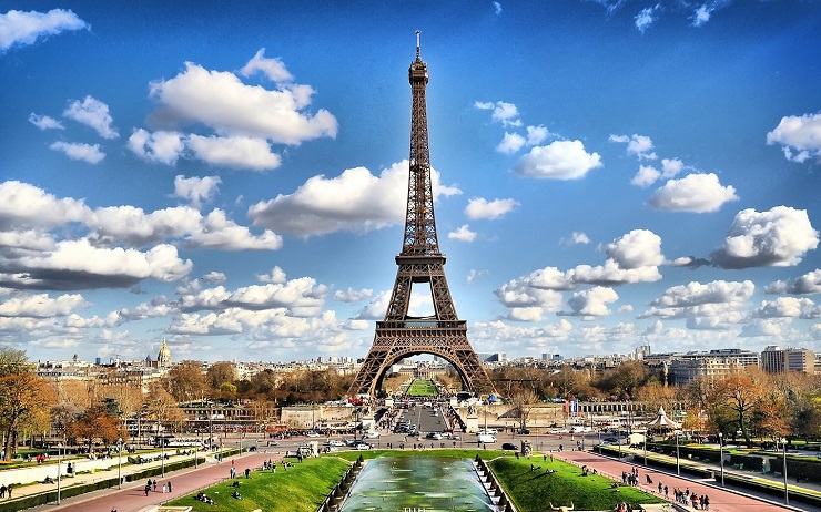 Эйфелева башня во Франции